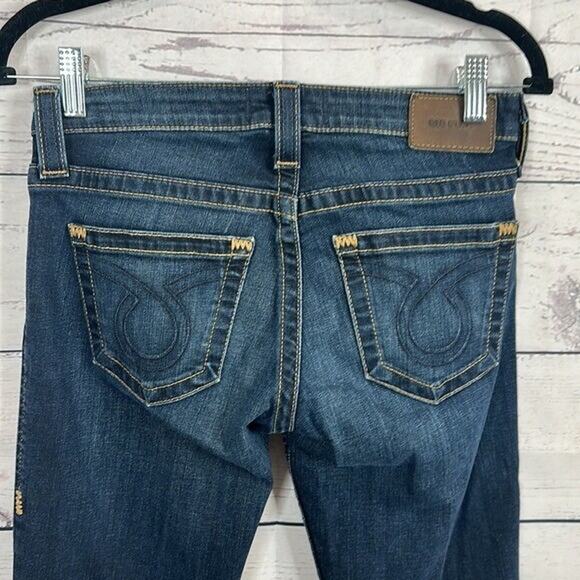 Big Star Jeans Womens 26 Blue Bootcut Remy Western Cowgirl Embroidered Stretch - Picture 5 of 12